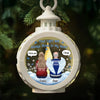You Live On In Our Memories And Our Hearts - Memorial Personalized Custom Candlelight Lantern Ornament - Sympathy Gift, Christmas Gift For Family Members