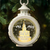 Our First Christmas Is The Sweetest Gift Of All - Couple Personalized Custom Candlelight Lantern Ornament - Christmas Gift For Husband Wife, Anniversary, First Christmas