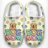 Christmas Is All About Pets - Dog & Cat Personalized Custom Fluffy Slippers - Christmas Gift For Pet Owners, Pet Lovers