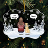 A Companion Is Gone, But The Memory Lives On - Memorial Personalized Custom Ornament - Acrylic Benelux Shaped - Christmas Gift, Sympathy Gift For Pet Owners, Pet Lovers