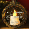 Goodbyes Are Not Forever, We Will Meet Again - Memorial Personalized Custom Candlelight Lantern Ornament - Sympathy Gift, Christmas Gift For Family Members