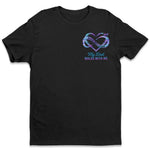 Never Walk Alone - Memorial Personalized Custom Unisex T-shirt, Hoodie, Sweatshirt - Sympathy Gift For Family