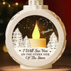 See You On The Other Side Of The Stars - Memorial Personalized Custom Candlelight Lantern Ornament - Sympathy Gift, Christmas Gift For Family Members