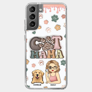 Life's Too Short, Hug Your Dog - Dog Personalized Custom 3D Inflated Effect Printed Clear Phone Case - Gift For Pet Owners, Pet Lovers