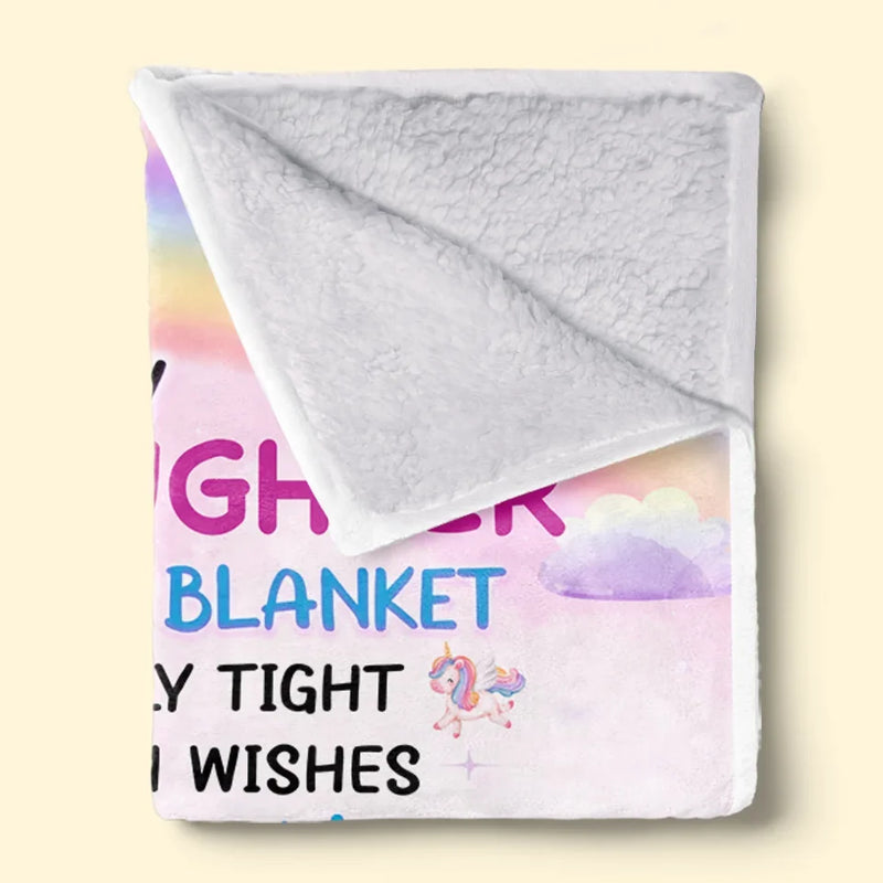 Grandma’s Hug Is The Best Therapy - Family Personalized Custom Blanket - Christmas Gift For Grandma, Grandkid