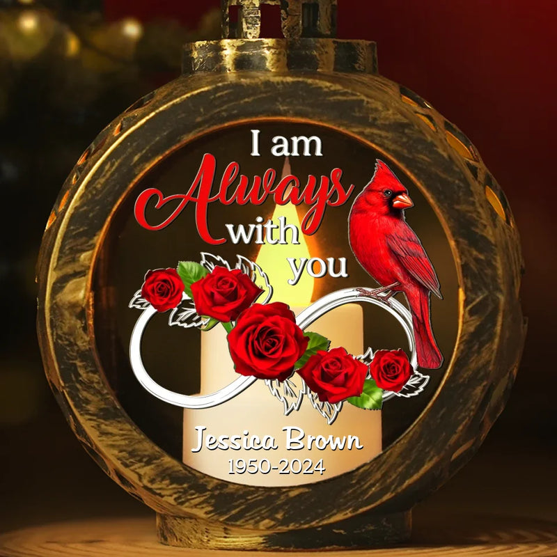 Your Love Surrounds Us - Memorial Personalized Custom Candlelight Lantern Ornament - Sympathy Gift, Christmas Gift For Family Members
