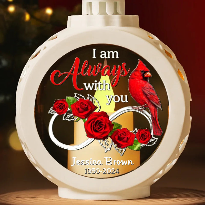 Your Love Surrounds Us - Memorial Personalized Custom Candlelight Lantern Ornament - Sympathy Gift, Christmas Gift For Family Members