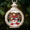 Cherish Every Moment With You - Family Personalized Custom Candlelight Lantern Ornament - Christmas Gift For Mom, Grandma