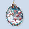 Family Is The Heart Of Our Story - Family Personalized Custom Ornament - Acrylic Custom Shaped - Christmas Gift For Family Members