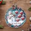 Family Is The Heart Of Our Story - Family Personalized Custom Ornament - Acrylic Custom Shaped - Christmas Gift For Family Members