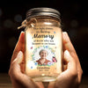 Custom Photo Your Love Continues To Brighten My Days - Memorial Personalized Custom Mason Jar Light - Sympathy Gift, Christmas Gift For Family Members