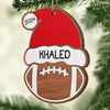 Champions Keep Playing Until They Get It Right - Personalized Custom Ornament - Wood Custom Shaped - Christmas Gift For Sport Lovers, Sport Players