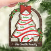 Every Christmas Tree Is A Treasure Trove Of Memories - Family Personalized Custom Ornament - Wood Custom Shaped - Christmas Gift For Family Members