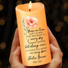 In Our Memory, You Are Always Near - Memorial Personalized Custom LED Candle - Sympathy Gift, Christmas Gift For Family Members