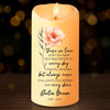 In Our Memory, You Are Always Near - Memorial Personalized Custom LED Candle - Sympathy Gift, Christmas Gift For Family Members