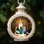 Besties Bring Out The Best Light In Us - Bestie Personalized Custom Candlelight Lantern Ornament - Christmas Gift For Best Friends, BFF, Sisters