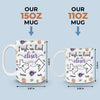 Long Distance I Found A Sister By Heart - Bestie Personalized Custom 3D Inflated Effect Printed Mug - Gift For Best Friends, BFF, Sisters