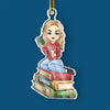 Each Book Has A Piece Of Our Spirit - Personalized Custom Ornament - Acrylic Custom Shaped - Christmas Gift For Book Lovers