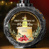 Merry And Married Our First Christmas As Mr And Mrs - Couple Candlelight Lantern Ornament - Christmas Gift For Husband Wife, Anniversary, First Christmas