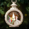Custom Photo A Warm Light Can Bring A Sense Of Peace - Memorial Personalized Custom Candlelight Lantern Ornament - Sympathy Gift, Christmas Gift For Family Members
