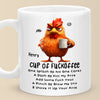 Touch My Coffee, And It’s Game On - Friend Personalized Custom Mug - Christmas Gift For Best Friends, Sisters, Family Members, Coworkers