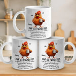 Touch My Coffee, And It’s Game On - Friend Personalized Custom Mug - Christmas Gift For Best Friends, Sisters, Family Members, Coworkers