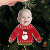 Custom Photo Santa’s Little Helper - Family Personalized Custom Ornament - Acrylic Custom Shaped - Christmas Gift For Baby Kids, Newborn Baby, First Christmas