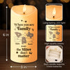 Family Is Not Defined By Distance, But By Love - Family Personalized Custom LED Candle - Christmas Gift For Family Members