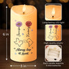 Always Close At Heart - Bestie Personalized Custom LED Candle - Christmas Gift For Best Friends, BFF, Sisters