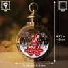 In My Heart, There’s Always Room For My Grandkids - Family Personalized Custom Candlelight Lantern Ornament - Christmas Gift For Mom, Grandma