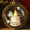 Your Love Will Light Our Way - Memorial Personalized Custom Candlelight Lantern Ornament - Sympathy Gift, Christmas Gift For Family Members