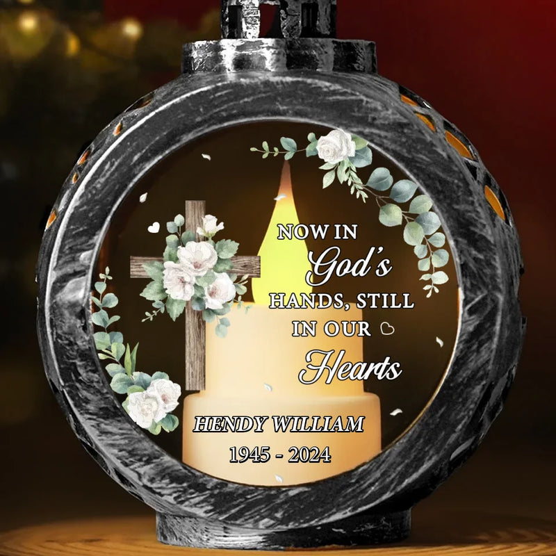 Your Love Will Light Our Way - Memorial Personalized Custom Candlelight Lantern Ornament - Sympathy Gift, Christmas Gift For Family Members