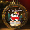 New Traditions, Endless Love - Couple Personalized Custom Candlelight Lantern Ornament - Christmas Gift For Husband Wife, Anniversary, First Christmas