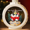 New Traditions, Endless Love - Couple Personalized Custom Candlelight Lantern Ornament - Christmas Gift For Husband Wife, Anniversary, First Christmas