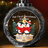 New Traditions, Endless Love - Couple Personalized Custom Candlelight Lantern Ornament - Christmas Gift For Husband Wife, Anniversary, First Christmas