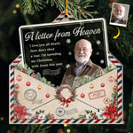 Custom Photo Memorial Christmas Gifts - Personalized Ornament