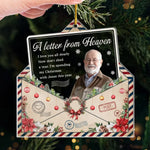 Custom Photo Memorial Christmas Gifts - Personalized Ornament