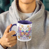 Delight In The Beauty Of Butterflies - Bestie Personalized Custom 3D Inflated Effect Printed Accent Mug - Birthday Gift, Christmas Gift For Best Friends, BFF, Sisters, Mom, Daughter