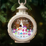 Grandchildren The Greatest Blessing Your Heart Will Ever Know - Family Personalized Custom Candlelight Lantern Ornament - Christmas Gift For Grandma, Grandpa, Grandkid