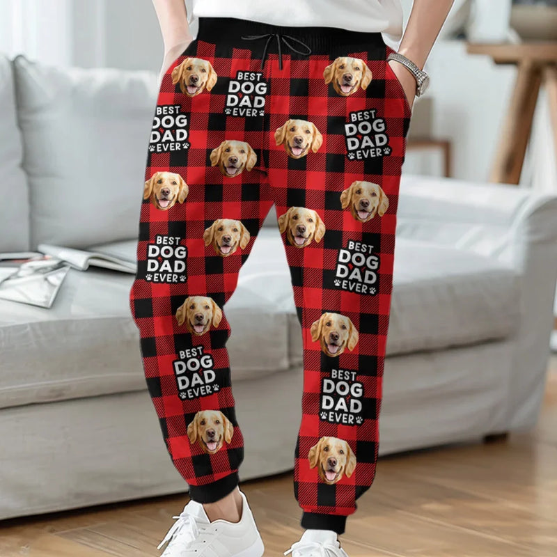 Custom Photo You’re The Best Gift Under The Tree - Dog & Cat Personalized Custom Unisex Sweatpants - Christmas Gift For Pet Owners, Pet Lovers