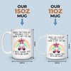 I May Sparkle, But Don’t Underestimate My Rage - Friend Personalized Custom Mug - Christmas Gift For Best Friends, Sisters, Family Members, Coworkers