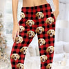 Custom Photo Together, We Make Merry Memories - Dog & Cat Personalized Custom Pajama Pants - Christmas Gift For Pet Owners, Pet Lovers