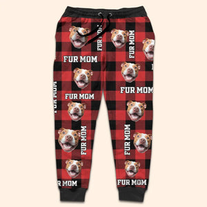 Custom Photo Christmas Cuddles With My Pet - Dog & Cat Personalized Custom Unisex Sweatpants - Christmas Gift For Pet Owners, Pet Lovers