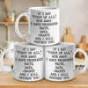Let’s Save The Shenanigans For Another Day - Coworker Personalized Custom Mug - Christmas Gift For Coworker