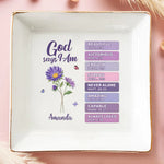 Best Buds Forever - Bestie Personalized Custom Jewelry Dish - Gift For Best Friends, BFF, Sisters