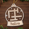 Holiday Season Is Coming - Bestie Personalized Custom Ornament - Acrylic Custom Shaped - Christmas Gift For Best Friends, BFF, Sisters