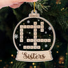 Holiday Season Is Coming - Bestie Personalized Custom Ornament - Acrylic Custom Shaped - Christmas Gift For Best Friends, BFF, Sisters