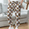 Custom Photo Santa Paws Is Coming To Town - Dog & Cat Personalized Custom Unisex Sweatpants - Christmas Gift For Pet Owners, Pet Lovers