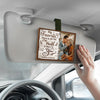 Custom Photo My Favorite Place To Be Is By Your Side - Couple Personalized Custom Car Visor Clip - Christmas Gift For Husband Wife, Anniversary