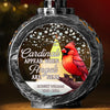 A Soul So Loved Can Never Be Forgotten - Memorial Personalized Custom Candlelight Lantern Ornament - Sympathy Gift, Christmas Gift For Family Members